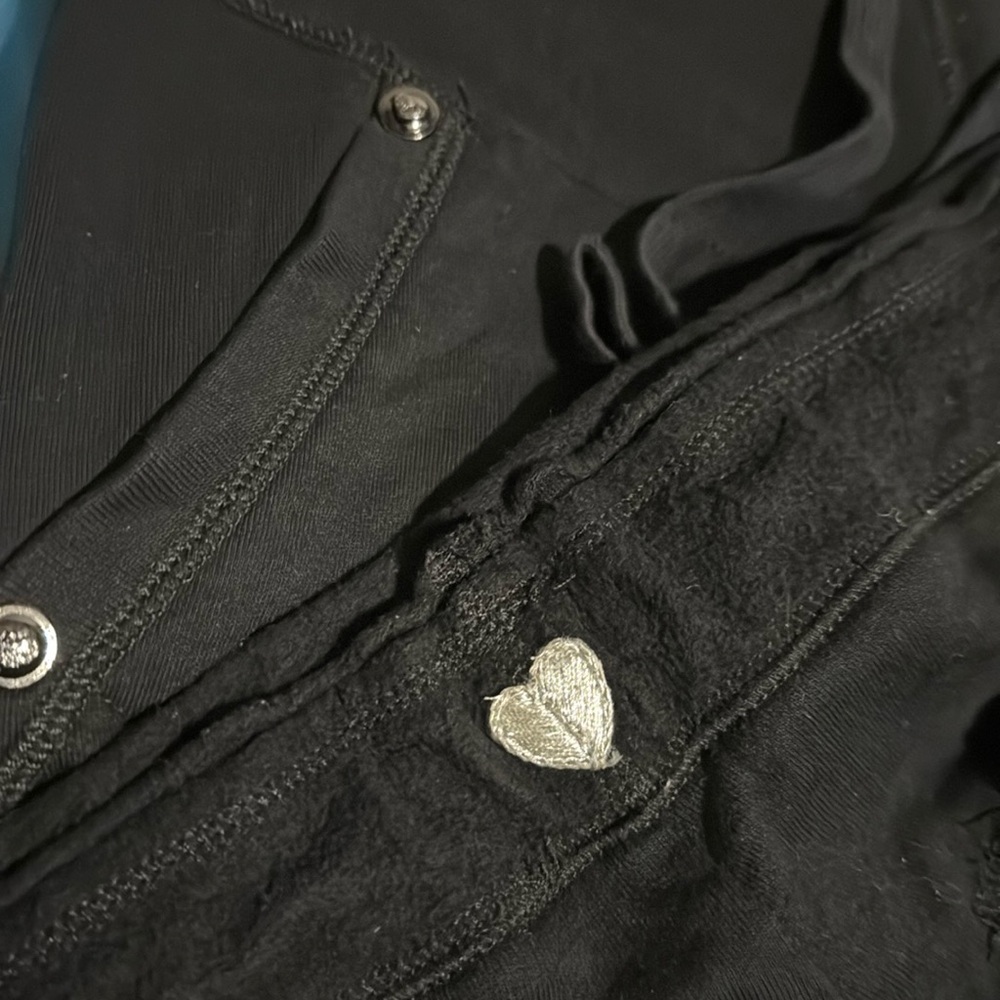 Twisted Heart Jacket size L and Pants size XL color:Black/Silver Set L-XL - Picture 12 of 13